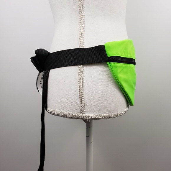 UO peters mountain works fanny pack neon green bag - Picture 3 of 8